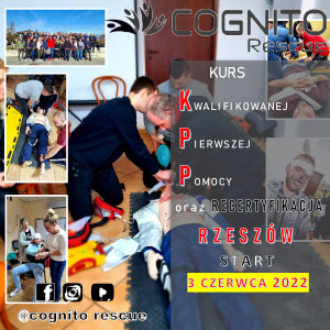 Kurs KPP - Kwalifikowana Pierwsza Pomoc RZESZÓW czerwiec 2022
