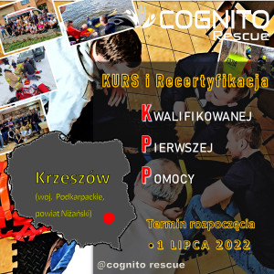 Kurs KPP - Kwalifikowana Pierwsza Pomoc KRZESZÓW 1 LIPCA 2022