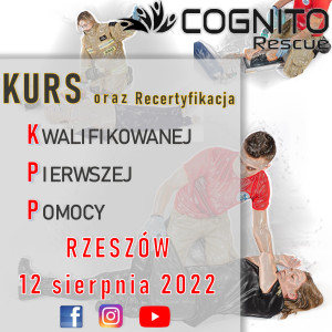 Kurs KPP - Kwalifikowana Pierwsza Pomoc RZESZÓW 12 SIERPIEŃ 2022