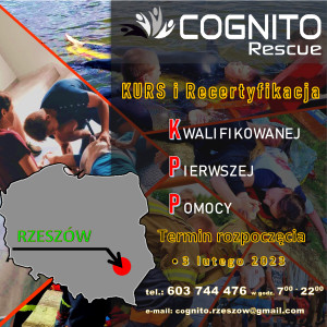 Kurs/Recertyfikacja KPP Rzeszów (woj. podkarpackie) -  3 LUTY 2023