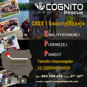 Kurs/Recertyfikacja KPP CIESZYNO (woj. zachodniopomorskie) -  12 CZERWCA 2023