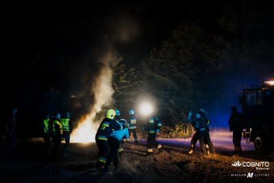 Nocne Manewry Ratowniczo-Pożarnicze, Roźwienica 2023